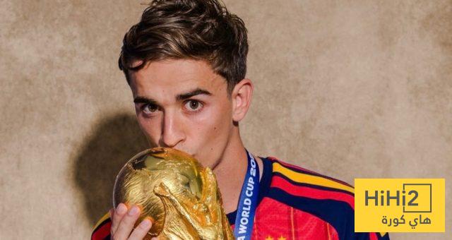 صور .. غافي يغضب على الجماهير اثناء احتفالات اسبانيا بلقب كأس العالم 2026