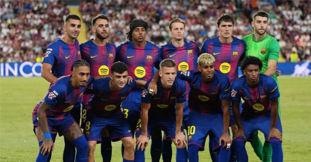 صور : الإعلان عن قميص برشلونة البديل للموسم الجديد