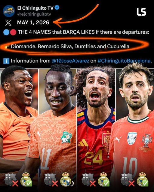 صورة – برشلونة يحلم بالصفقات وريال مدريد ينفذ!