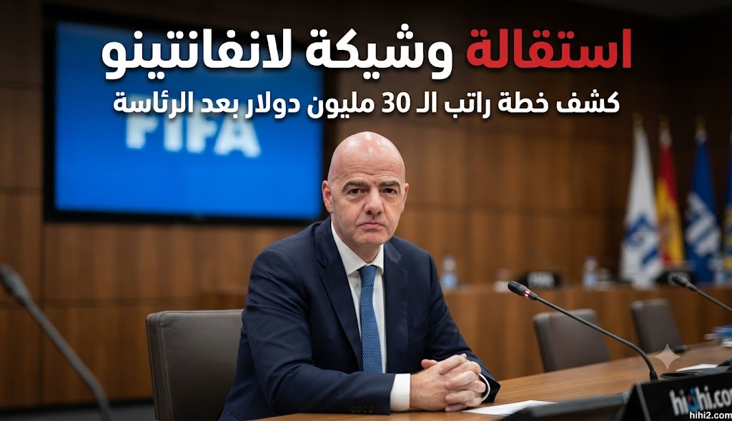 تقارير بوجود فضيحة في الفيفا .. استقالة وشيكة لانفانتينو والخليفة المحتمل !