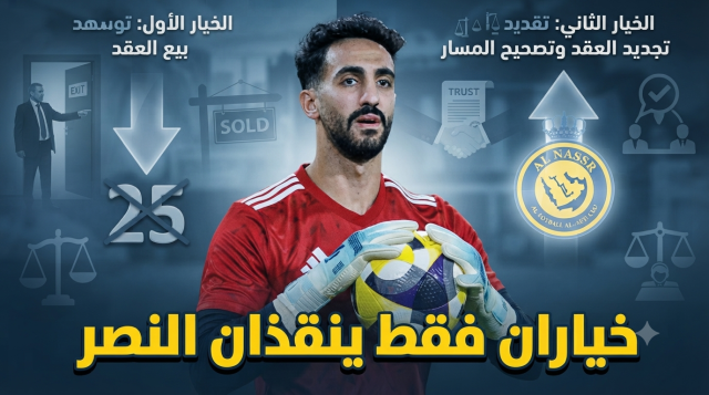 لا ثالث لهما .. خياران فقط أمام النصر لحسم ملف العقيدي !