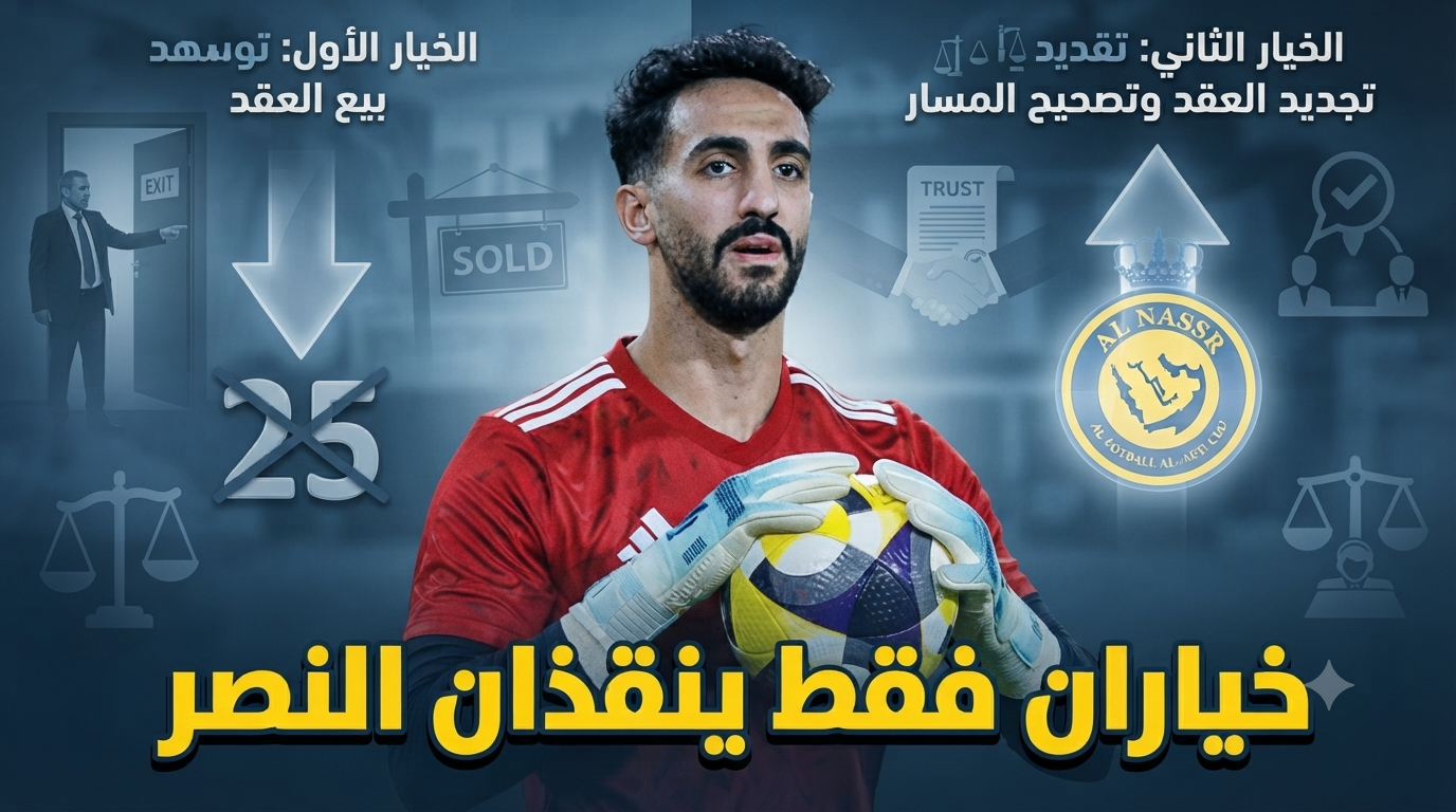 لا ثالث لهما .. خياران فقط أمام النصر لحسم ملف العقيدي !