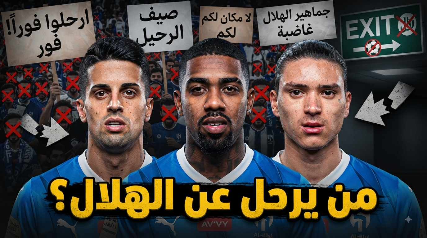 هذه الأسماء تترقب جماهير الهلال رحيلها عن الفريق