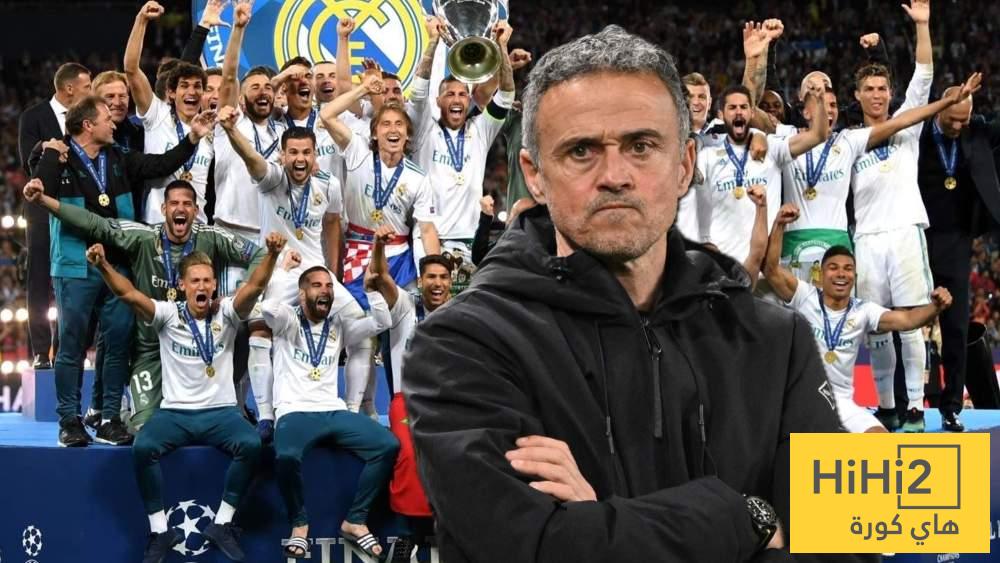 لويس إنريكي يستهدف إنجاز ريال مدريد التاريخي