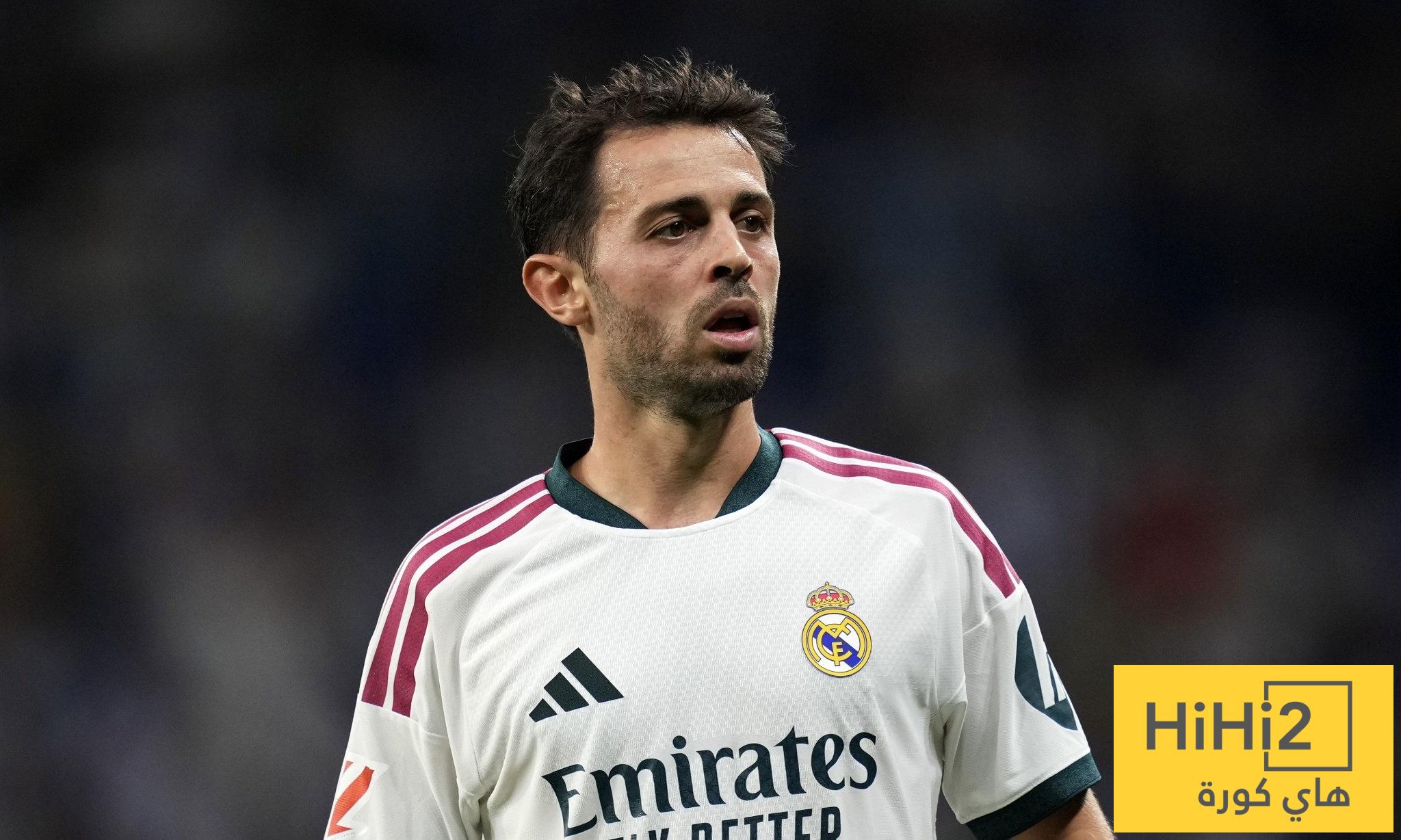 صحفي إسباني يراهن على دور برناردو سيلفا مع ريال مدريد