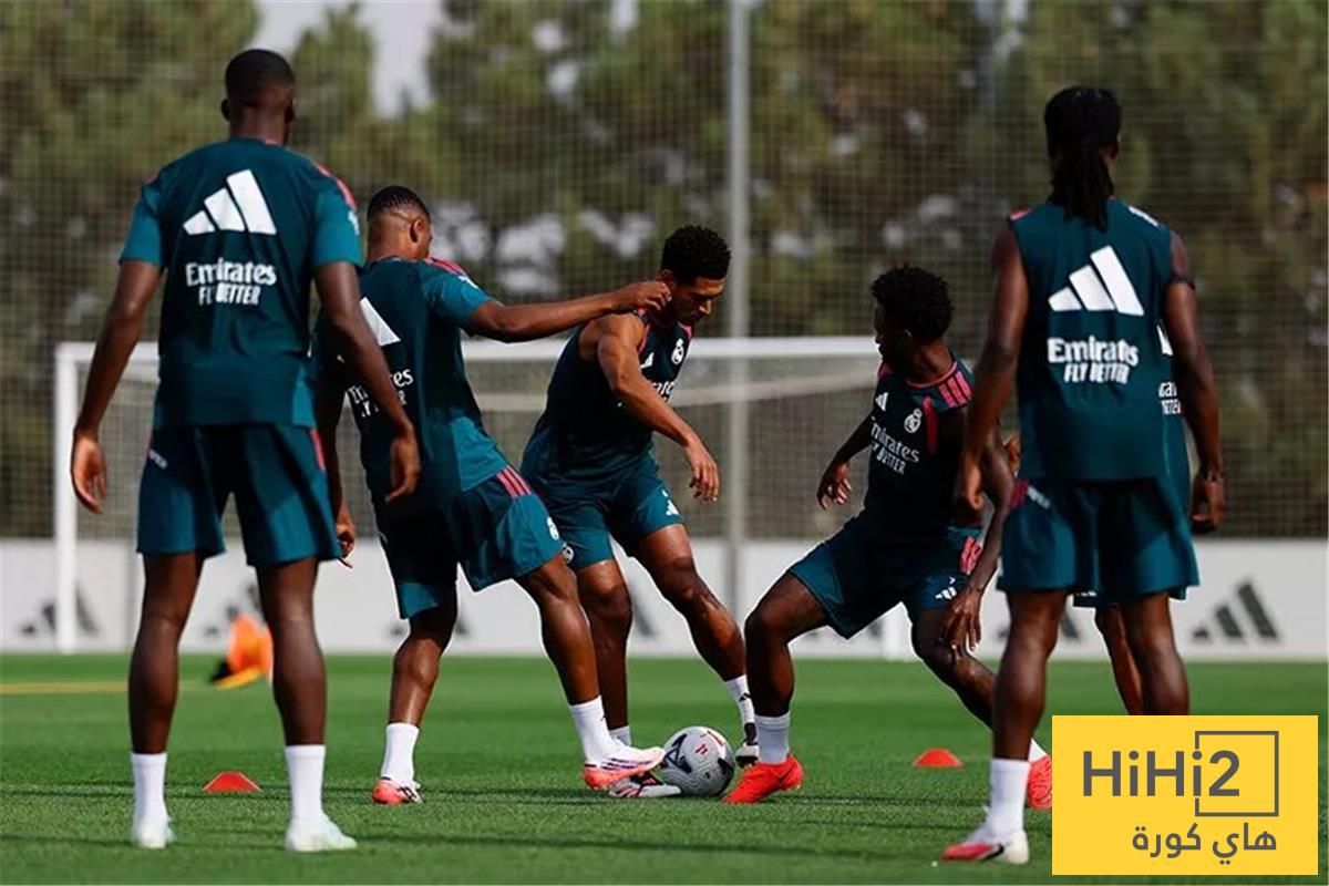 7 غيابات عن تدريبات ريال مدريد قبل مواجهة ملقا