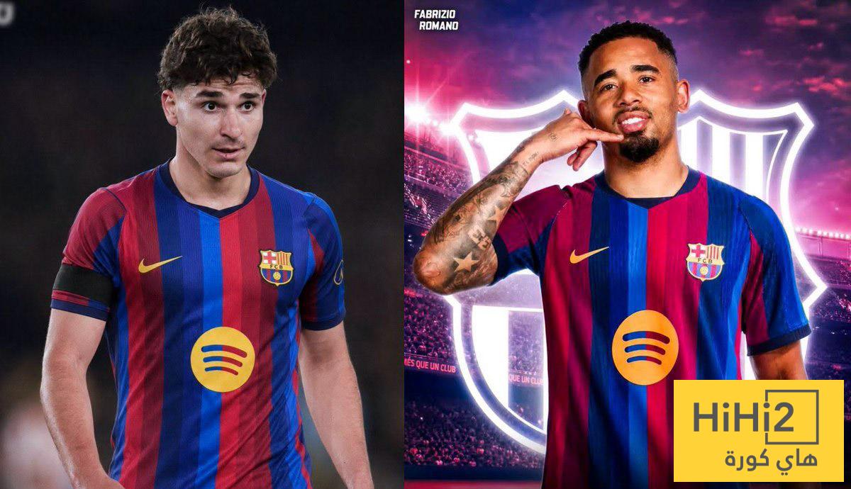 هل يمهد برشلونة الطريق لضم ألفاريز بحركة ذكية مع غابرييل جيسوس؟