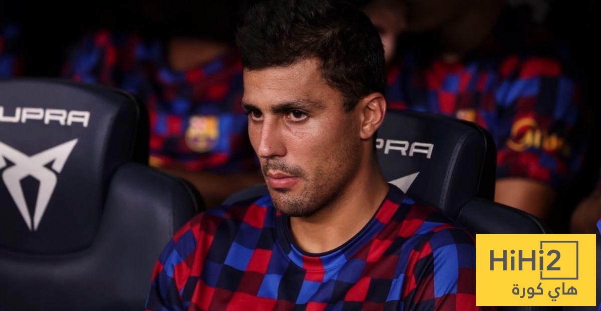 ديكو يكشف كيف بدأت صفقة رودري مع برشلونة