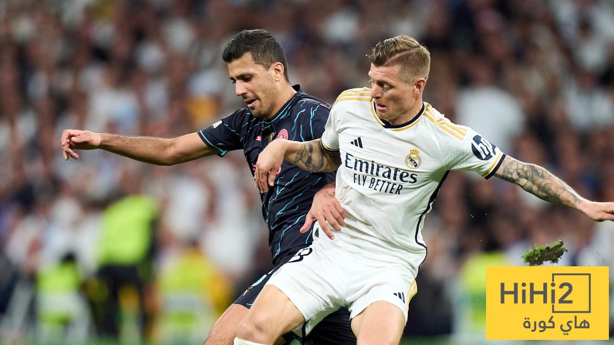 رودري اول لاعب يفعلها في الليغا بعد كروس ..!