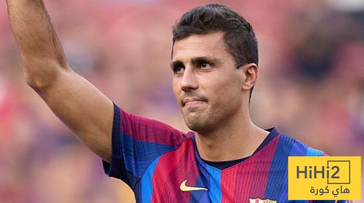 رودري: 4 أشياء يجب على برشلونة التحسن فيها