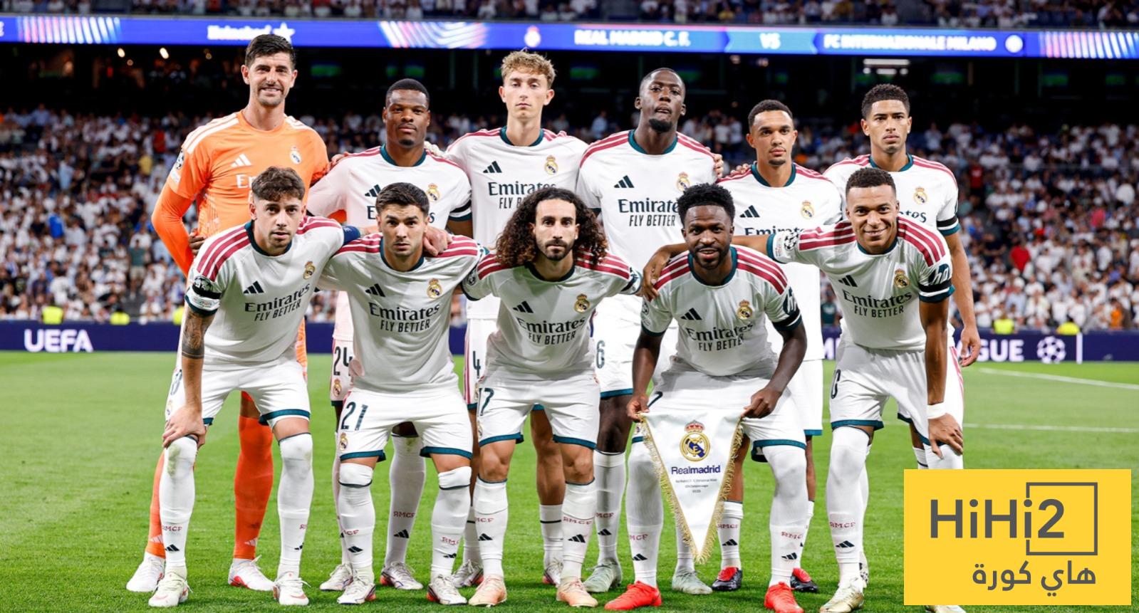 تشكيلة ريال مدريد المتوقعة لمواجهة اتلتيكو في الديربي
