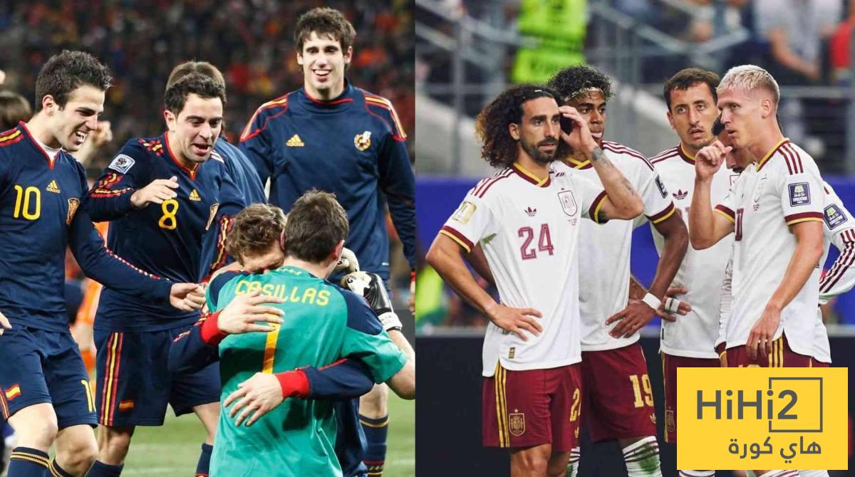 قبل أول مباراة بالنجمتين.. التشكيلة المثالية لإسبانيا بين جيلي 2010 و2026