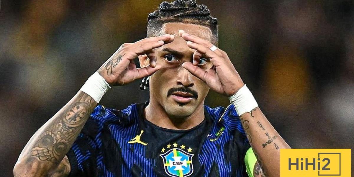 عاجل : إصابة رافينيا وخروجه من مباراة البرازيل واستراليا