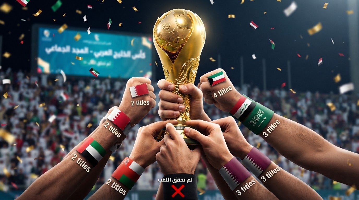 منتخب واحد فقط وصل 3 مرات متتالية لنهائي كأس الخليج