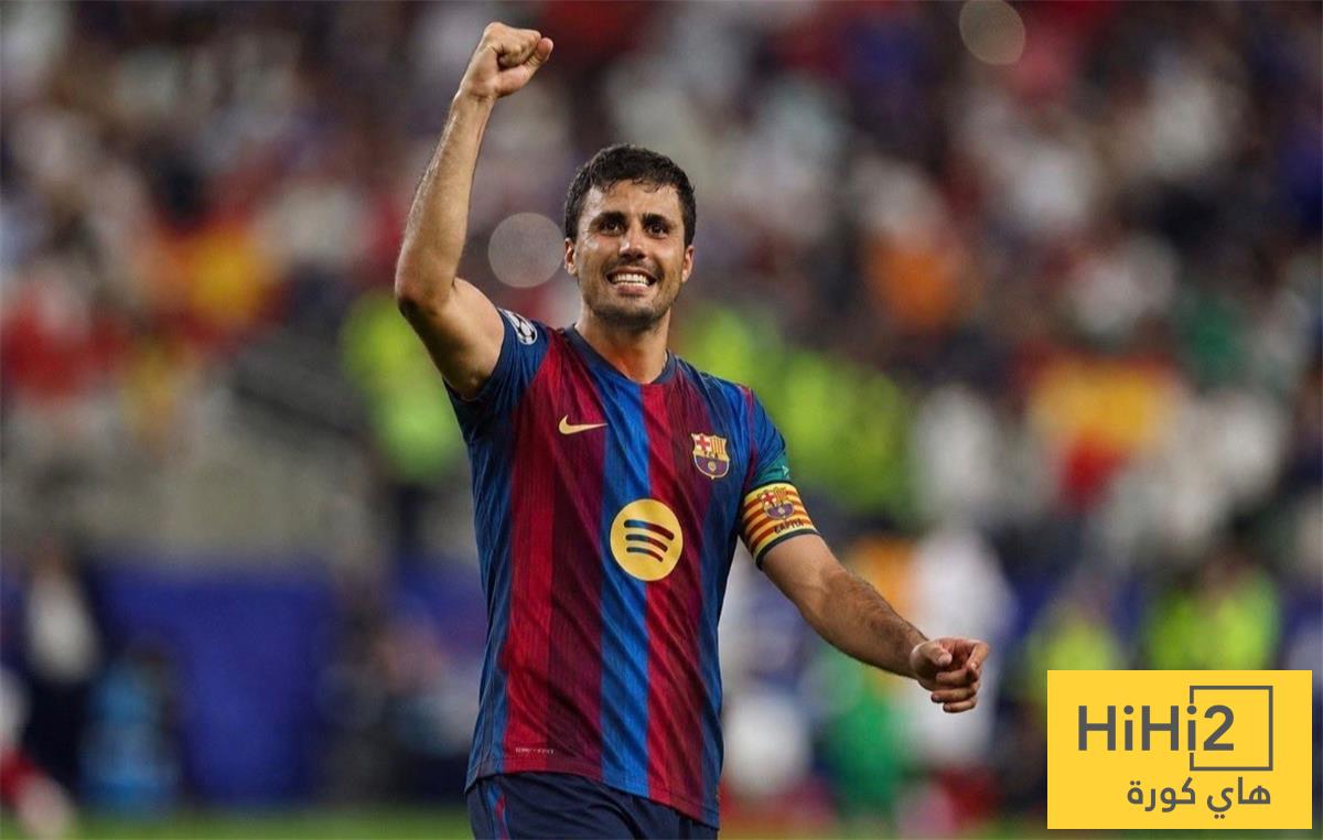 رودري يقلب حسابات فليك في برشلونة